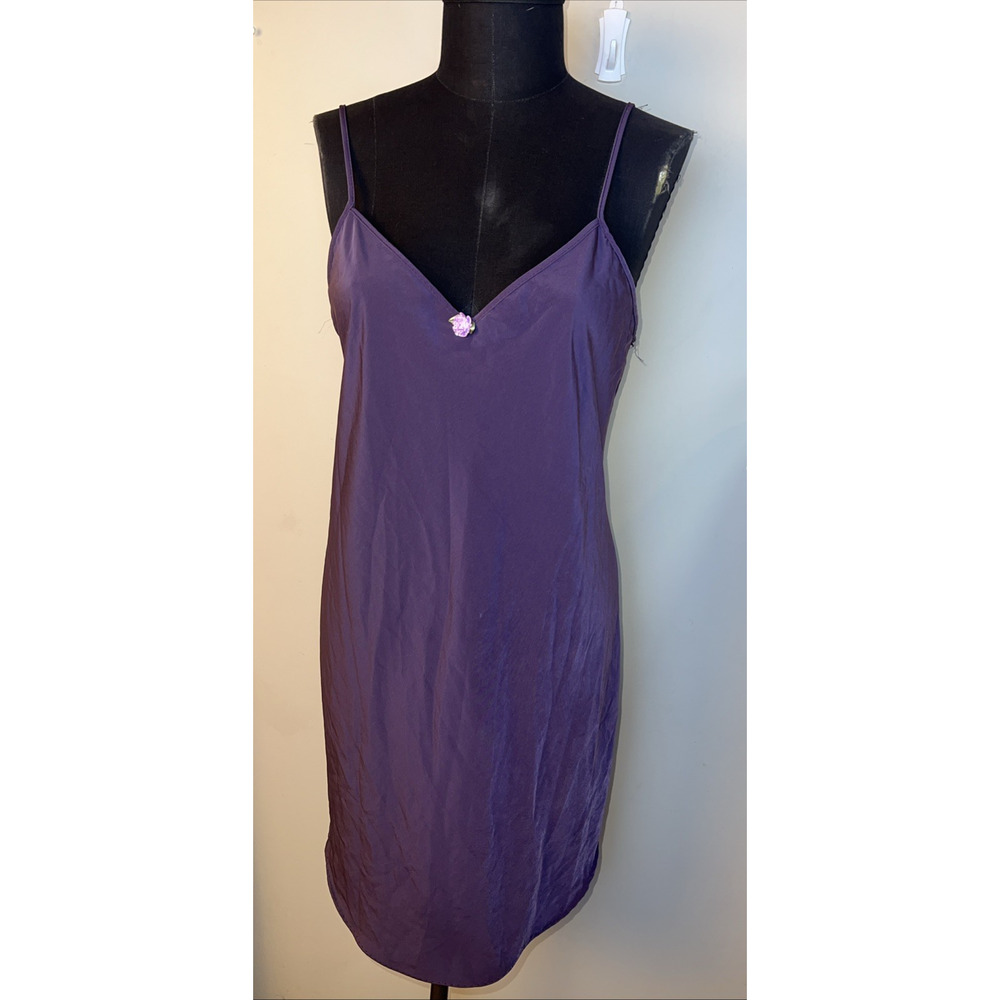 VTG Petra Lavender Purple Nightie Large Sexy Lingerie Teddie Sleepwear Strappy